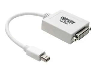 Eaton Tripp Lite Series 6in Mini DisplayPort to DVI Adapter Converter mDP to DVI-I M/F 6&quot; Videokonverter - DisplayPort - DVI - hvit