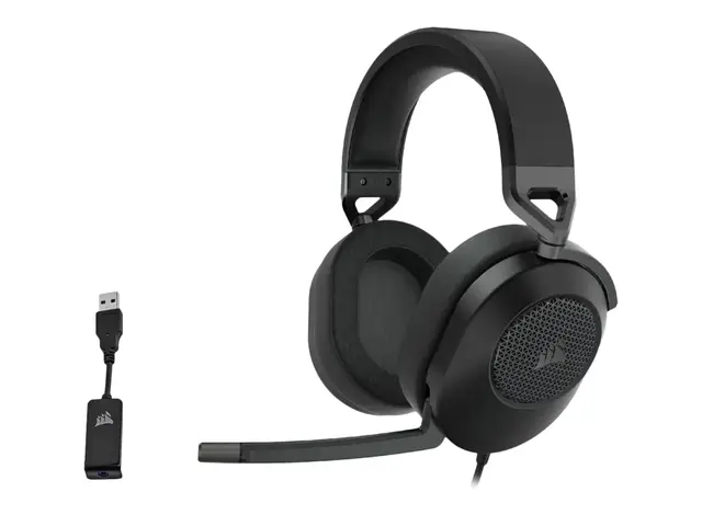 CORSAIR Gaming HS65 SURROUND - Hodesett full størrelse kablet 3,5 ...