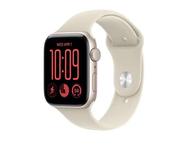 Apple Watch SE 3 (GPS) - 44 mm - stjernelysaluminium - smartklokke...