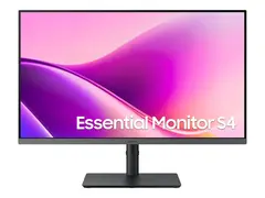 Samsung Essential S4 S27F434UAU S43UF Series - LED-skjerm - 27&quot; - 1920 x 1080 Full HD (1080p) @ 100 Hz - IPS - 300 cd/m&#178; - 1000:1 - 5 ms - HDMI, DisplayPort, USB-C - svart