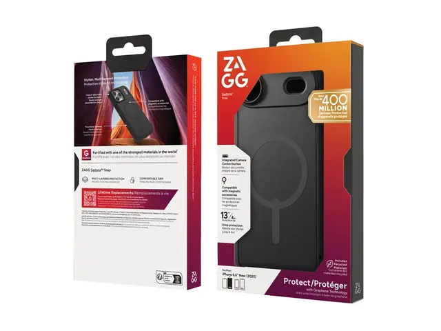 ZAGG Sedona Snap - Baksidedeksel for mobiltelefon MagSafe-samsvar ...