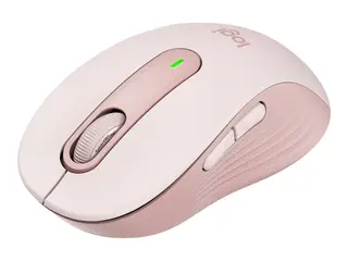Logitech Signature M650 - Mus - optisk - 5 knapper trådløs - 2.4 GHz, Bluetooth - Logitech Logi Bolt USB-mottaker - rosa