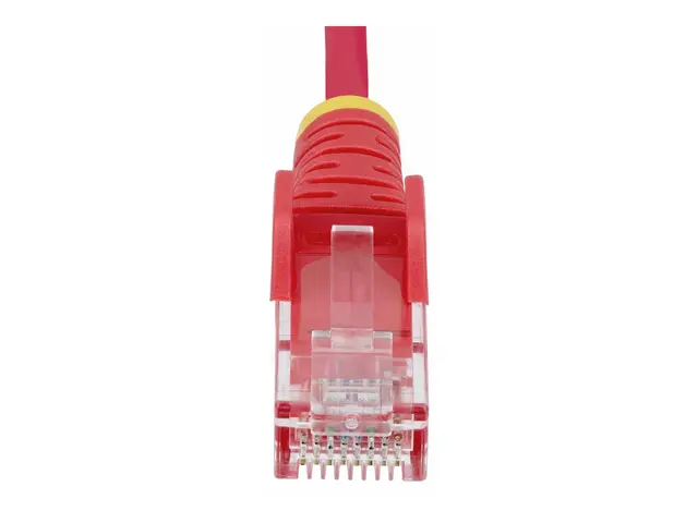 StarTech.com 1.5m Red Slim CAT6 Ethernet Cable, Snagless, 28AWG, L...