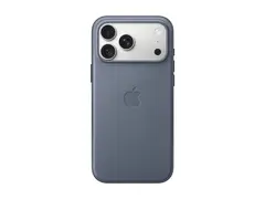 Apple - Beskyttende deksel for mobiltelefon MagSafe-samsvar - TechWoven - blue chambray - for iPhone 18 Pro Max