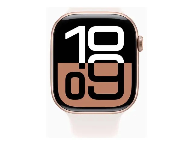 Apple Watch Series 10 (GPS) - 46 mm rosegull aluminium smartklokke...