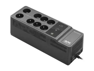 APC Back-UPS BE650G2-FR - UPS - AC 220/230 V 400 watt - 650 VA - USB - utgangskontakter: 8 - Frankrike, Belgia - svart