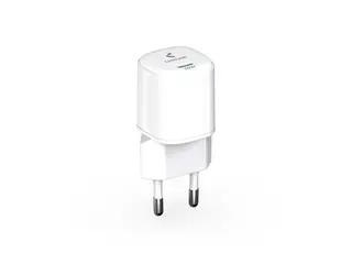 Unisynk - Str&#248;madapter - kompakt 30 watt - PD/PPS, Fast Charge (24 pin USB-C)