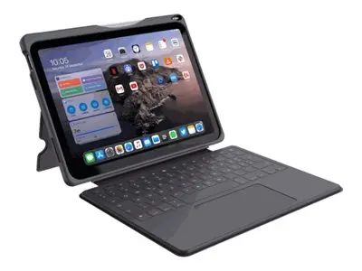 Deqster Plus Series - Tastatur og folioveske (tastatur) - med styr...