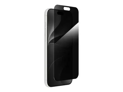 ZAGG Glass Elite - Skjermbeskyttelse for mobiltelefon glass - med personvernsfilter - 2-veis - for Apple iPhone 18 Pro Max