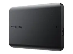 Toshiba Canvio Basics - Harddisk - 2 TB - ekstern (bærbar) 2.5" - USB 3.2 Gen 1 / USB 2.0 - matt svart