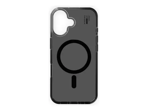 IDEAL OF SWEDEN - Baksidedeksel for mobiltelefon MagSafe-samsvar - polykarbonat, termoplast-polyuretan (TPU) - svarttonet - for Apple iPhone 16 Plus