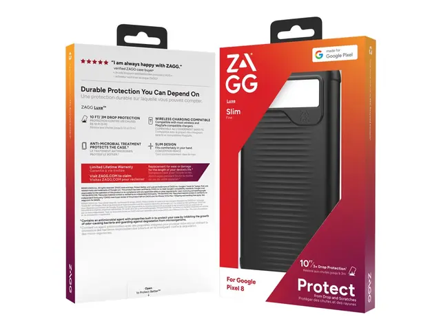 ZAGG Luxe - Baksidedeksel for mobiltelefon slank, stilig, 10 fots ...