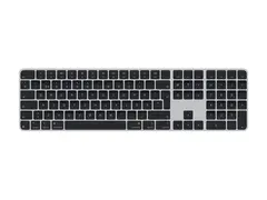 Apple Magic Keyboard with Touch ID and Numeric Keypad Tastatur - USB-C - tr&#229;dl&#248;s - Bluetooth - Svensk - svarte n&#248;kler
