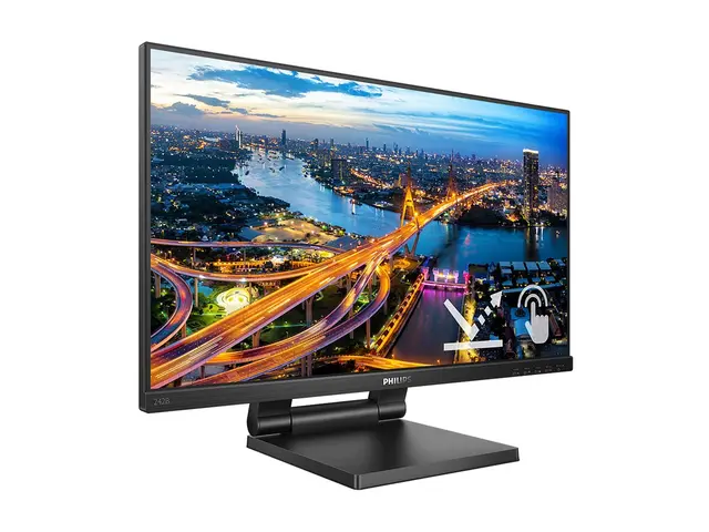Philips 242B1TC - LED-skjerm 24" (23.8" synlig) berøringsskjerm 19...