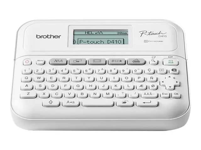 Brother P-Touch PT-D410 - Etikettmaker S/H termotransfer 18 mm bre...