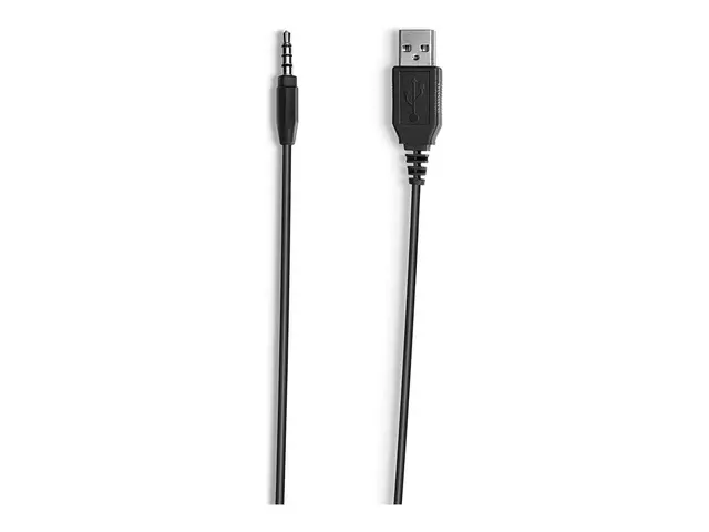 Jabra BIZ 1100 Duo - Hodesett on-ear kablet 3,5 mm jakk svart akad...