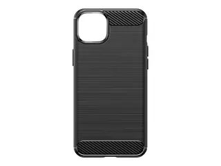 Insmat C&amp;S Style - Baksidedeksel for mobiltelefon kullstoff-fiber - for Apple iPhone 15 Plus