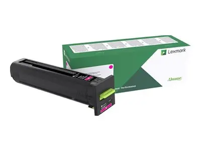 Lexmark - Høy ytelse - magenta - original - tonerpatron LCCP, LRP ...