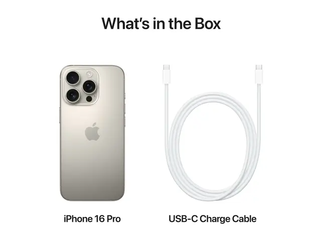 Apple iPhone 16 Pro - Naturlig titan 128 GB - Garanti 2 år 