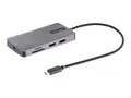 STARTECH.COM USB C Multiport Adapter Dual HDMI Video 4K 60Hz 2Pt 5Gbps USB-A