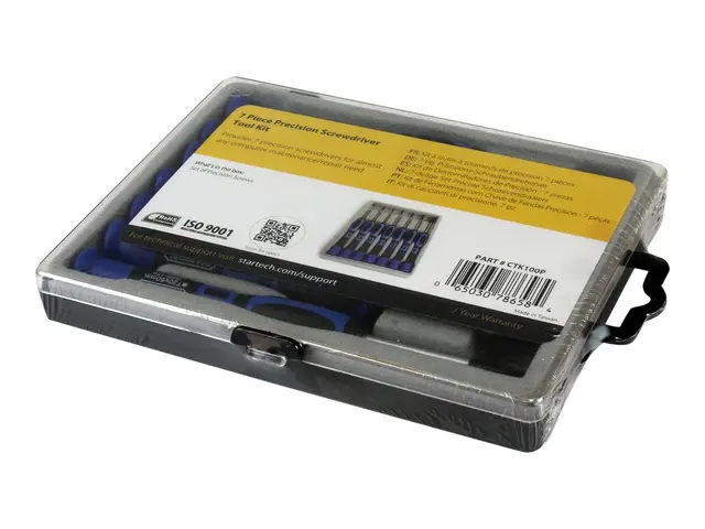 StarTech.com 7 Piece Precision Screwdriver Computer Tool Kit with ...