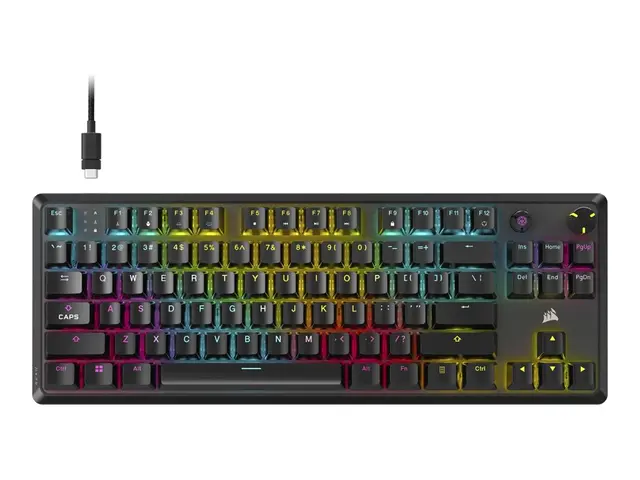 CORSAIR K70 CORE TKL RGB - Tastatur bakgrunnsbelyst USB QWERTY Nor...