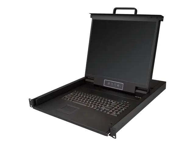 StarTech Rackmount KVM Console, Single Port VGA with 19" LCD Monit...