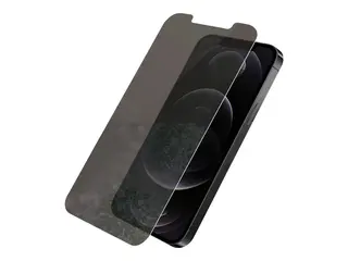 PanzerGlass Standard Fit - Skjermbeskyttelse for mobiltelefon glass - med personvernsfilter - 6.1" - krystallklar - for Apple iPhone 12, 12 Pro