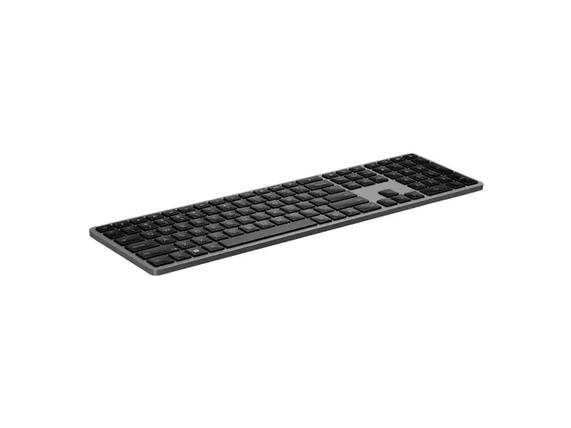 HP Dual Mode 975 - Tastatur bakbelysning trådløs Bluetooth Pan Nordic