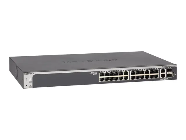NETGEAR Smart S3300-28X - V3 switch L3 Lite smart 24 x 10/100/1000...