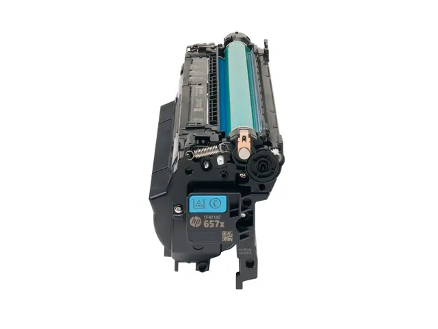 HP 657X - Høy ytelse - cyan - original - LaserJet - tonerpatron (C...