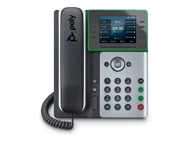 HP Poly Edge E320 - VoIP-telefon med Bluetooth-grensesnitt treveis...