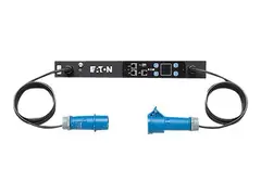 Eaton ePDU G3 In-Line Monitored Strømovervåkingsenhet (kan monteres i rack) - AC 230 V - 7 kW - Ethernet, RS-232 - utgangskontakter: 1 - 0U - svart