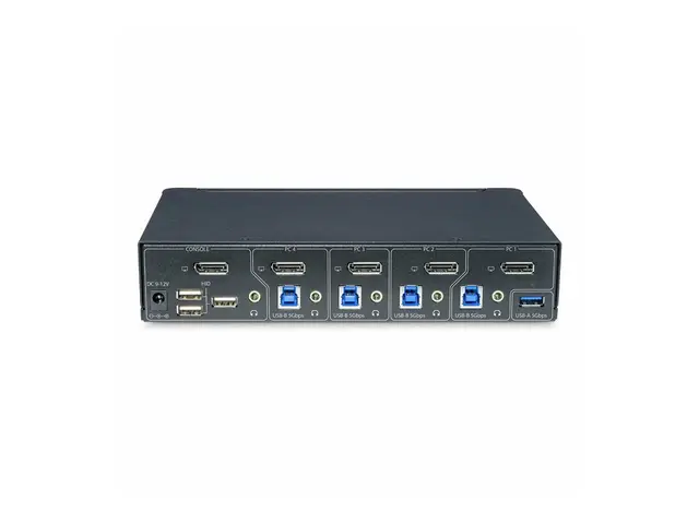 StarTech.com 4-Port DisplayPort KVM Switch, 4K 60Hz, TAA Compliant...