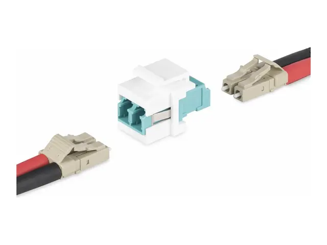 Startech LC to Coupler, Fiber LC/UPC Keystone Jack, Optic Coupler ...