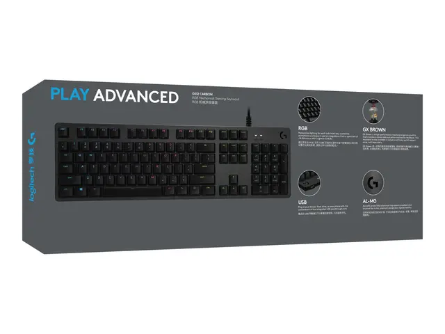Logitech Gaming G512 - Tastatur - bakgrunnsbelyst - USB - Nordisk ...