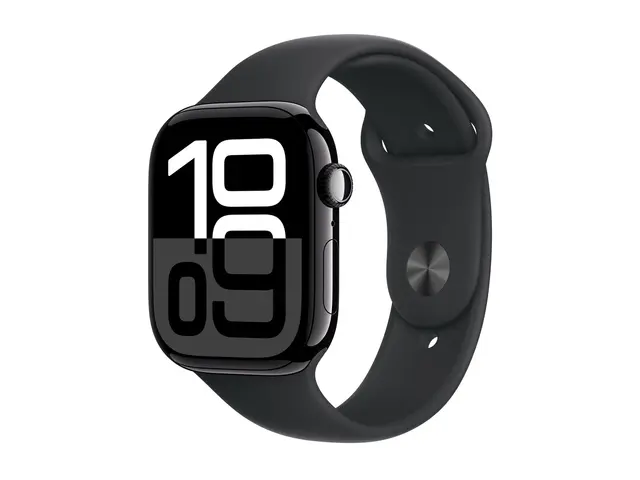 Apple Watch Series 10 (GPS + Cellular) - 46 mm jet svart aluminium...