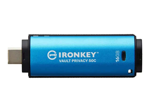 Kingston IronKey Vault Privacy 50C - USB-flashstasjon kryptert 16 ...