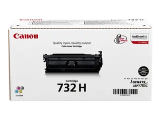 Canon 732 BK H - Høykapasitets - svart - original tonerpatron - for i-SENSYS LBP7780Cx