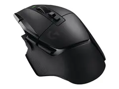 Logitech G G502 X LIGHTSPEED - Mus - optisk 8 knapper - tr&#229;dl&#248;s - 2.4 GHz - USB Logitech LIGHTSPEED-mottaker - svart