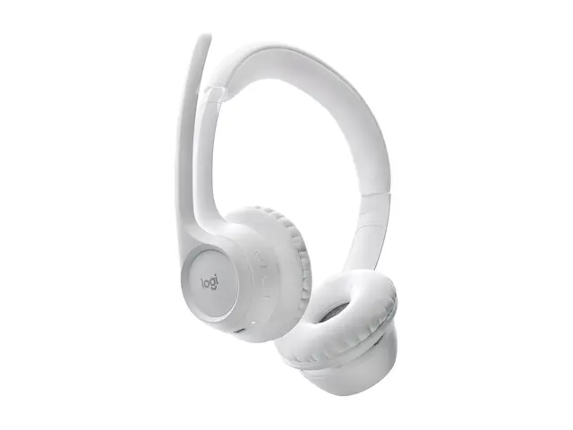 Logitech Zone 300 - Hodesett on-ear Bluetooth trådløs elfenbenshvit