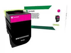 Lexmark 802HM - Høy ytelse - magenta - original tonerpatron LCCP, LRP - for Lexmark CX410de, CX410dte, CX410e, CX510de, CX510dhe, CX510dthe