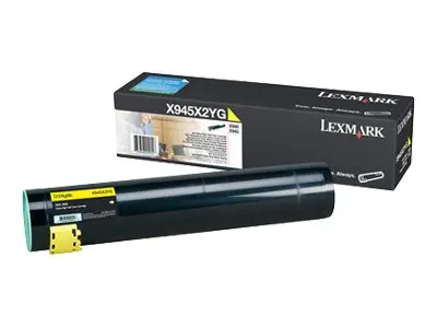 Lexmark - Høy ytelse - gul - original - tonerpatron LCCP - for Lex...