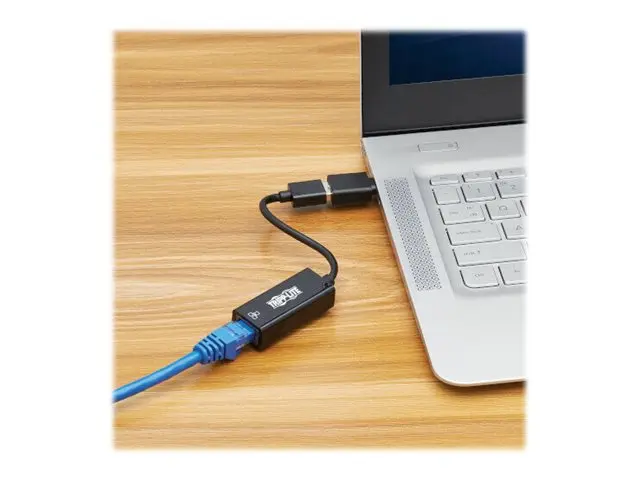 Eaton Tripp Lite Series USB-C, USB-A to RJ45 Gigabit Ethernet Netw...
