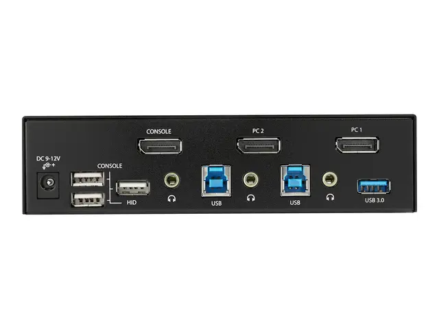StarTech.com 2 Port DisplayPort KVM Switch, 4K 60Hz, Single Displa...