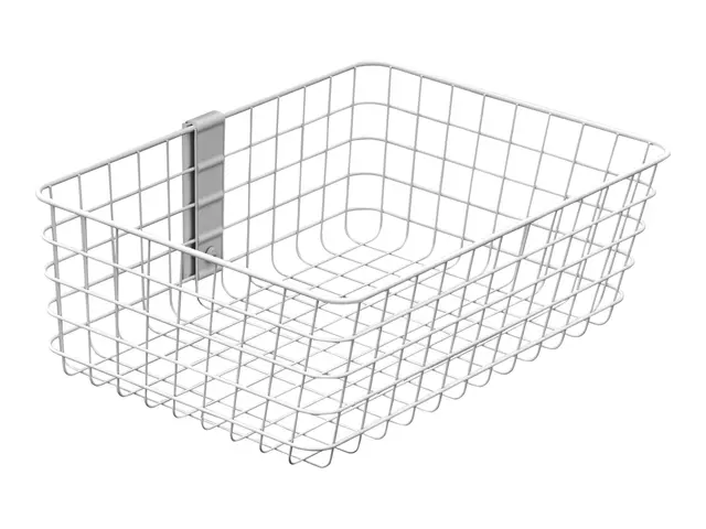 Ergotron Large - Monteringskomponent (trådkurv) - hvit - vognmonte...