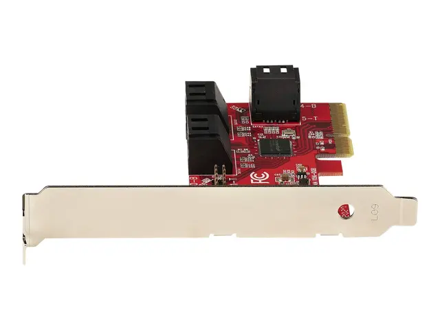 StarTech.com SATA PCIe Card, 6 Port Expansion card, 6Gbps Low/Full...
