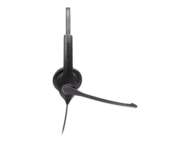 Jabra BIZ 1100 USB Duo - Hodesett on-ear kablet svart akademisk Ce...