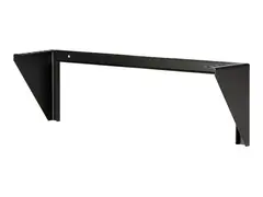 StarTech.com 2U Vertical Wall Mount Patch Panel Bracket Steel Rack Mount Bracket w/Hardware for 19&quot; Network, Server and Data Equipment (RK219WALLV) - Monteringsbrakett - veggmonterbar - svart - 2U - 19&quot; - for P/N: SV831DUSBUK