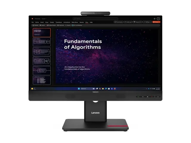 Lenovo ThinkCentre Tiny-in-One 24 Gen 6 - LED-skjerm 24" (23.8" synlig) - 1920 x 1080 Full HD (1080p) @ 120 Hz - IPS - 250 cd/m² - 1500:1 - 4 ms - HDMI, DisplayPort - høyttalere - eklipsesvart 